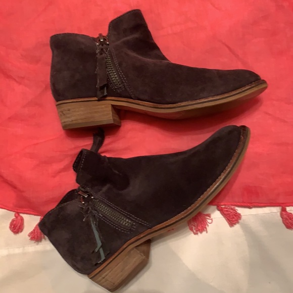 Dolce Vita Shoes - SOFT SUEDE Booties Distressed